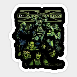 D-Generation X Two Words Sticker